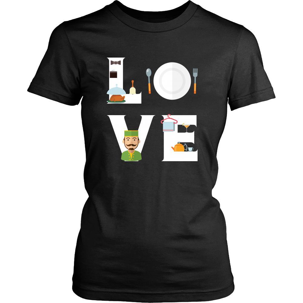 Butler - LOVE Butler - Profession/Job Shirt-T-shirt-Teelime | shirts-hoodies-mugs