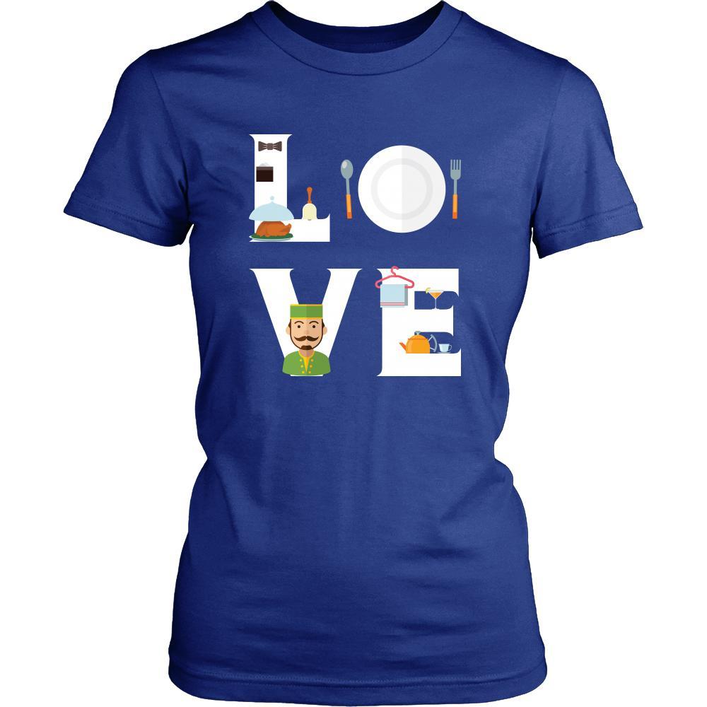 Butler - LOVE Butler - Profession/Job Shirt-T-shirt-Teelime | shirts-hoodies-mugs