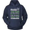 Butler Shirt - Raise your hand if you love Butler, if not raise your standards - Profession Gift-T-shirt-Teelime | shirts-hoodies-mugs