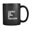 Cabo Verde Legends are born in Cabo Verde 11oz Black Mug-Drinkware-Teelime | shirts-hoodies-mugs