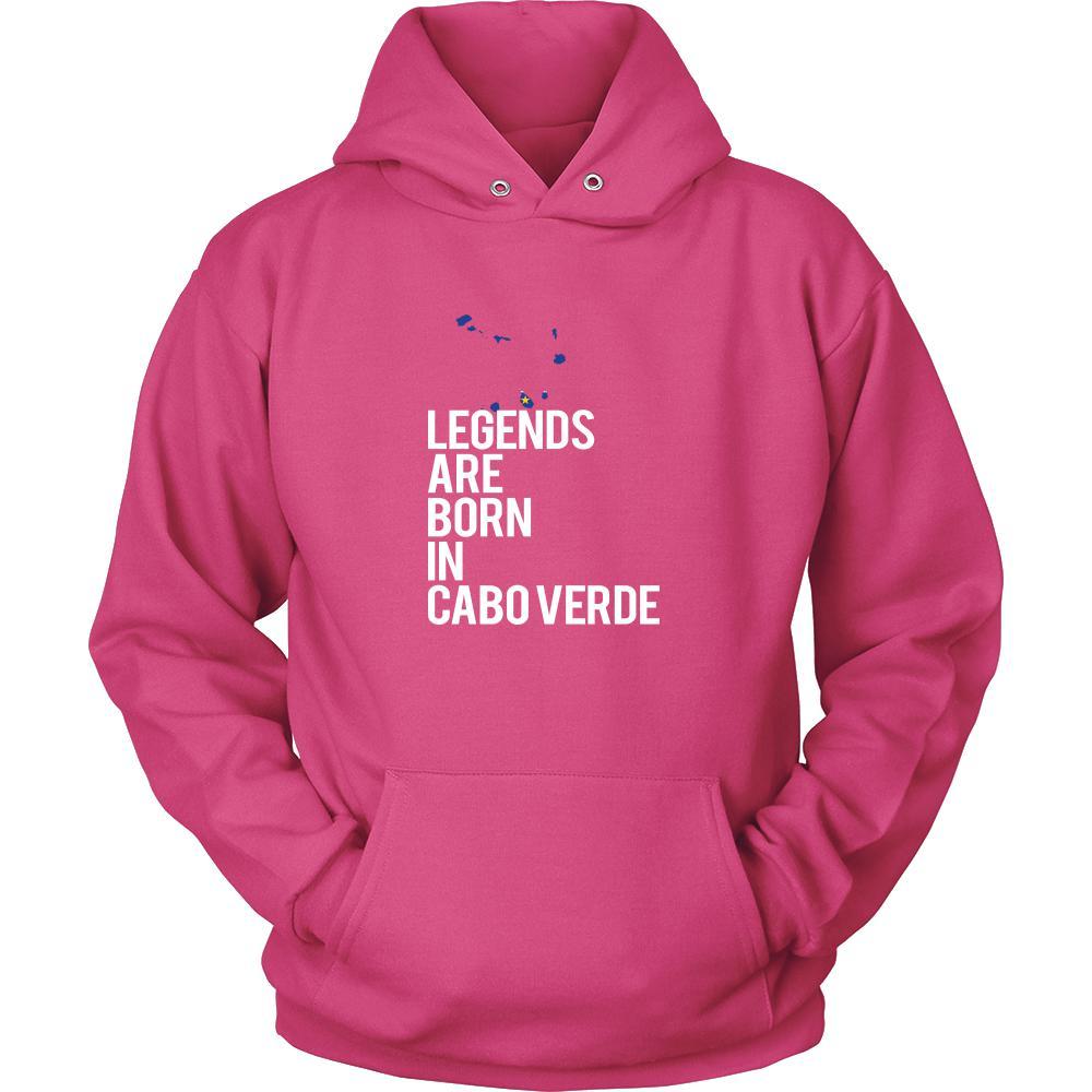 Cabo Verde Shirt - Legends are born in Cabo Verde - National Heritage Gift-T-shirt-Teelime | shirts-hoodies-mugs