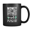 Cacti Money can't buy happiness but it can buy cacti and that's kind of the same thing 11oz Black Mug-Drinkware-Teelime | shirts-hoodies-mugs