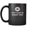 Photography- Don't make me shoot you! - 11oz Black Mug-Drinkware-Teelime | shirts-hoodies-mugs