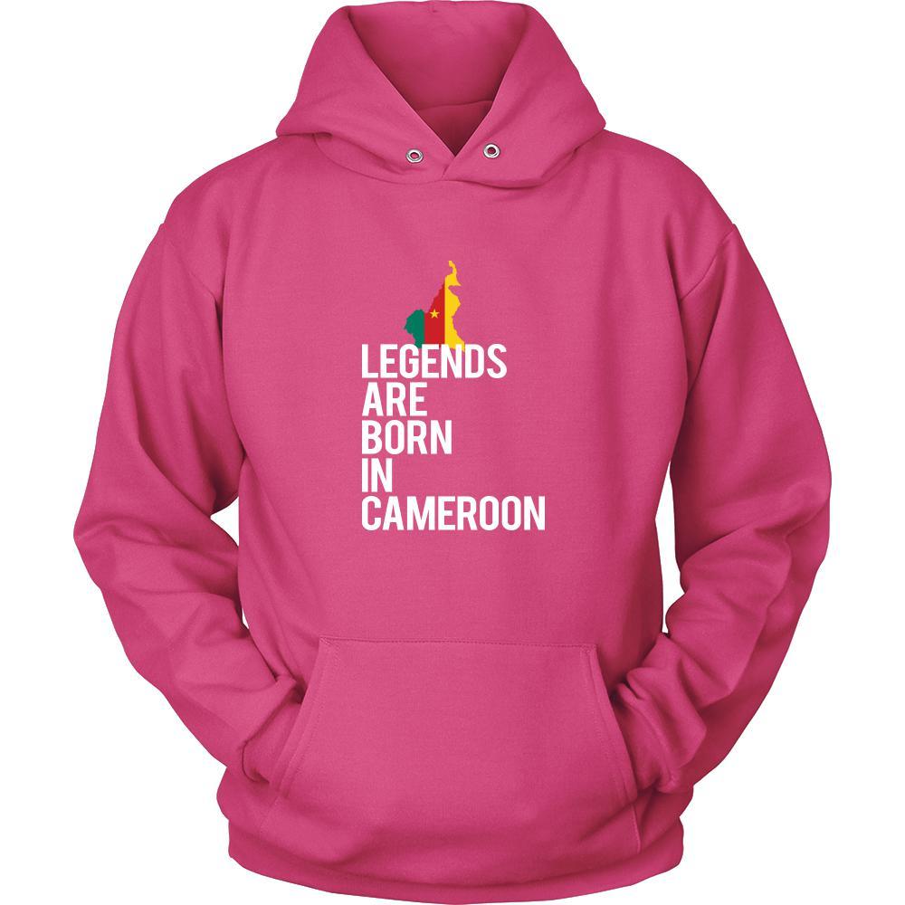 Cameroon Shirt - Legends are born in Cameroon - National Heritage Gift-T-shirt-Teelime | shirts-hoodies-mugs