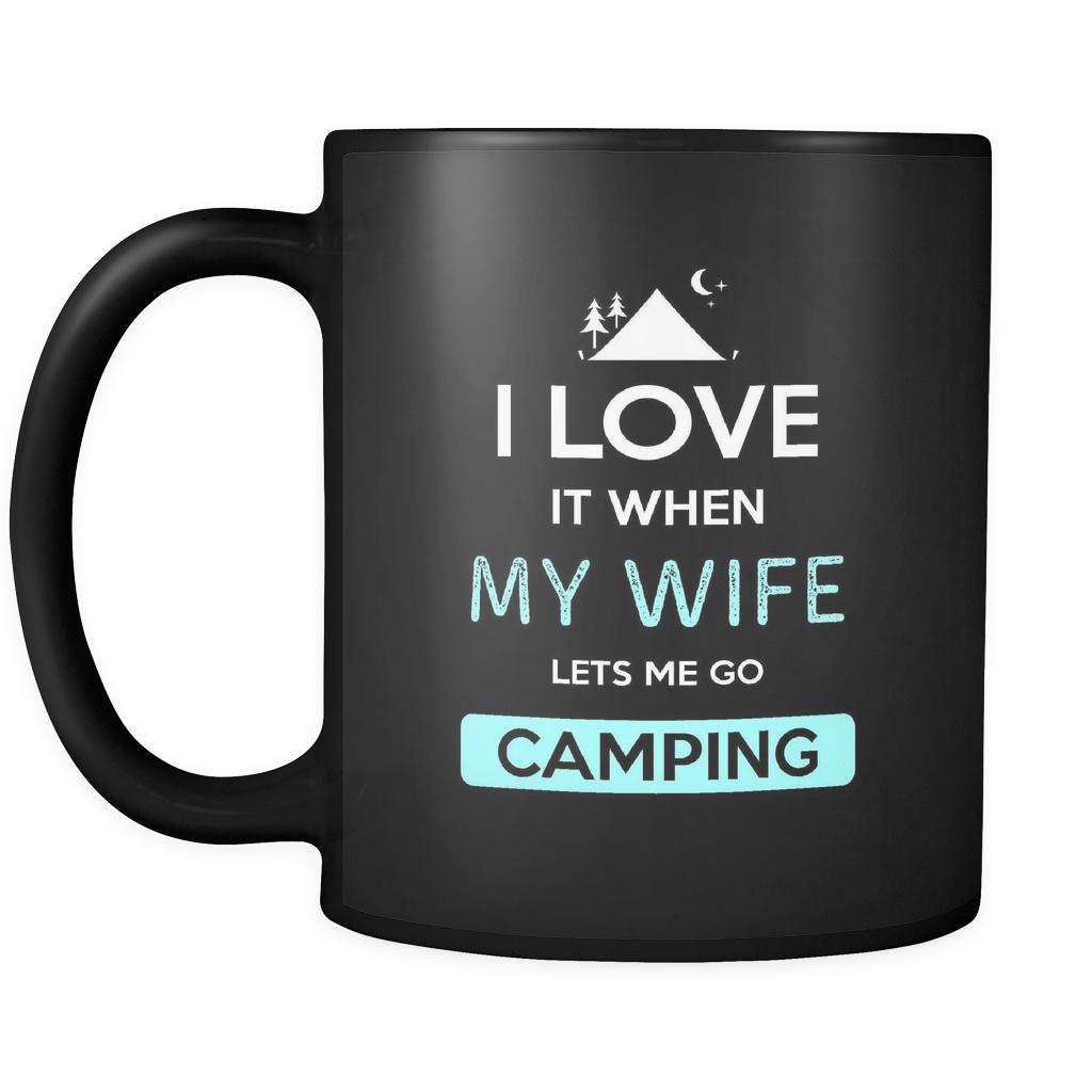 Lets Go Camping Coffee Mug