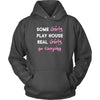 Camping Shirt - Some girls play house real girls go Camping- Hobby Lady-T-shirt-Teelime | shirts-hoodies-mugs