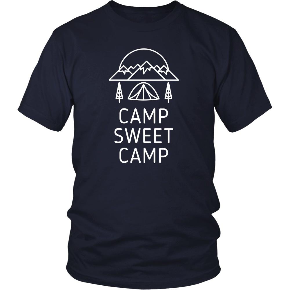 Camping T Shirt - Camp sweet camp-T-shirt-Teelime | shirts-hoodies-mugs