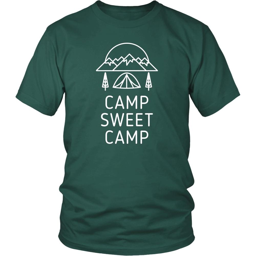 Camping T Shirt - Camp sweet camp-T-shirt-Teelime | shirts-hoodies-mugs