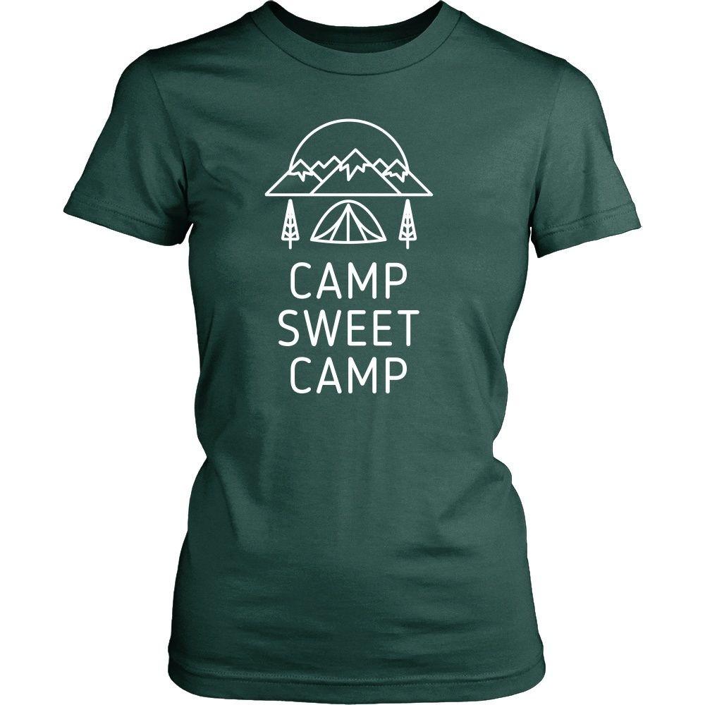 Camping T Shirt - Camp sweet camp-T-shirt-Teelime | shirts-hoodies-mugs