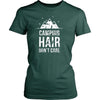 Camping T Shirt - Camping hair don't care-T-shirt-Teelime | shirts-hoodies-mugs