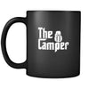 Camping The Camper 11oz Black Mug-Drinkware-Teelime | shirts-hoodies-mugs
