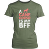 Cane corso Shirt - a Cane corso is my bff- Dog Lover Gift-T-shirt-Teelime | shirts-hoodies-mugs