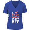Cane corso Shirt - a Cane corso is my bff- Dog Lover Gift-T-shirt-Teelime | shirts-hoodies-mugs