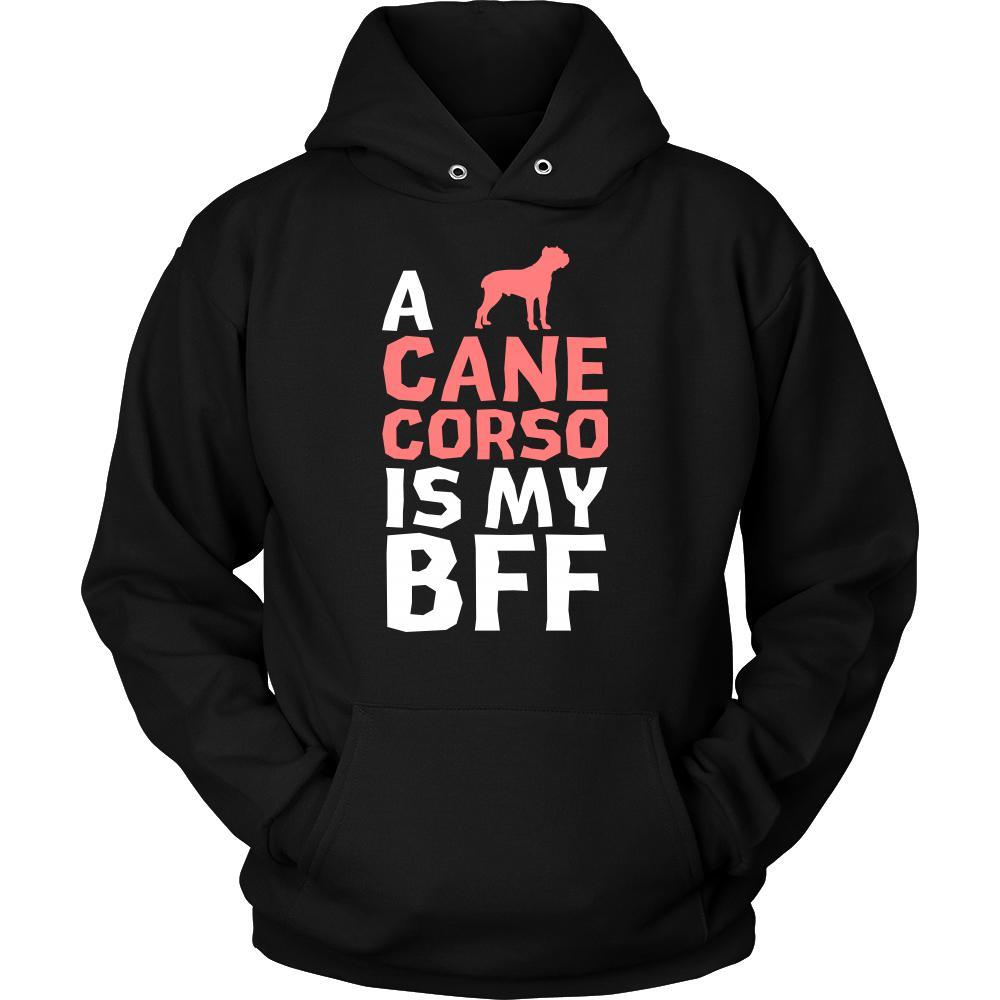 Cane corso Shirt - a Cane corso is my bff- Dog Lover Gift-T-shirt-Teelime | shirts-hoodies-mugs