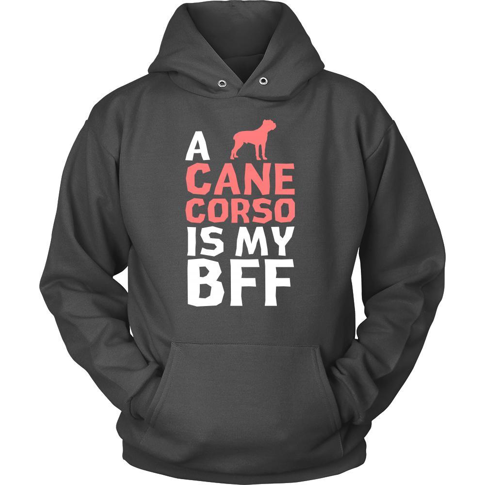 Cane corso Shirt - a Cane corso is my bff- Dog Lover Gift-T-shirt-Teelime | shirts-hoodies-mugs