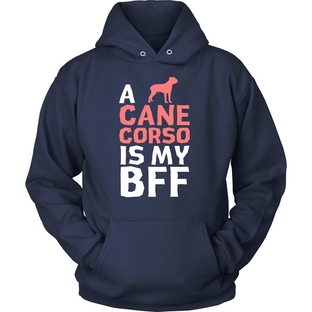 Cane corso Shirt - a Cane corso is my bff- Dog Lover Gift-T-shirt-Teelime | shirts-hoodies-mugs