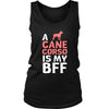 Cane corso Shirt - a Cane corso is my bff- Dog Lover Gift-T-shirt-Teelime | shirts-hoodies-mugs