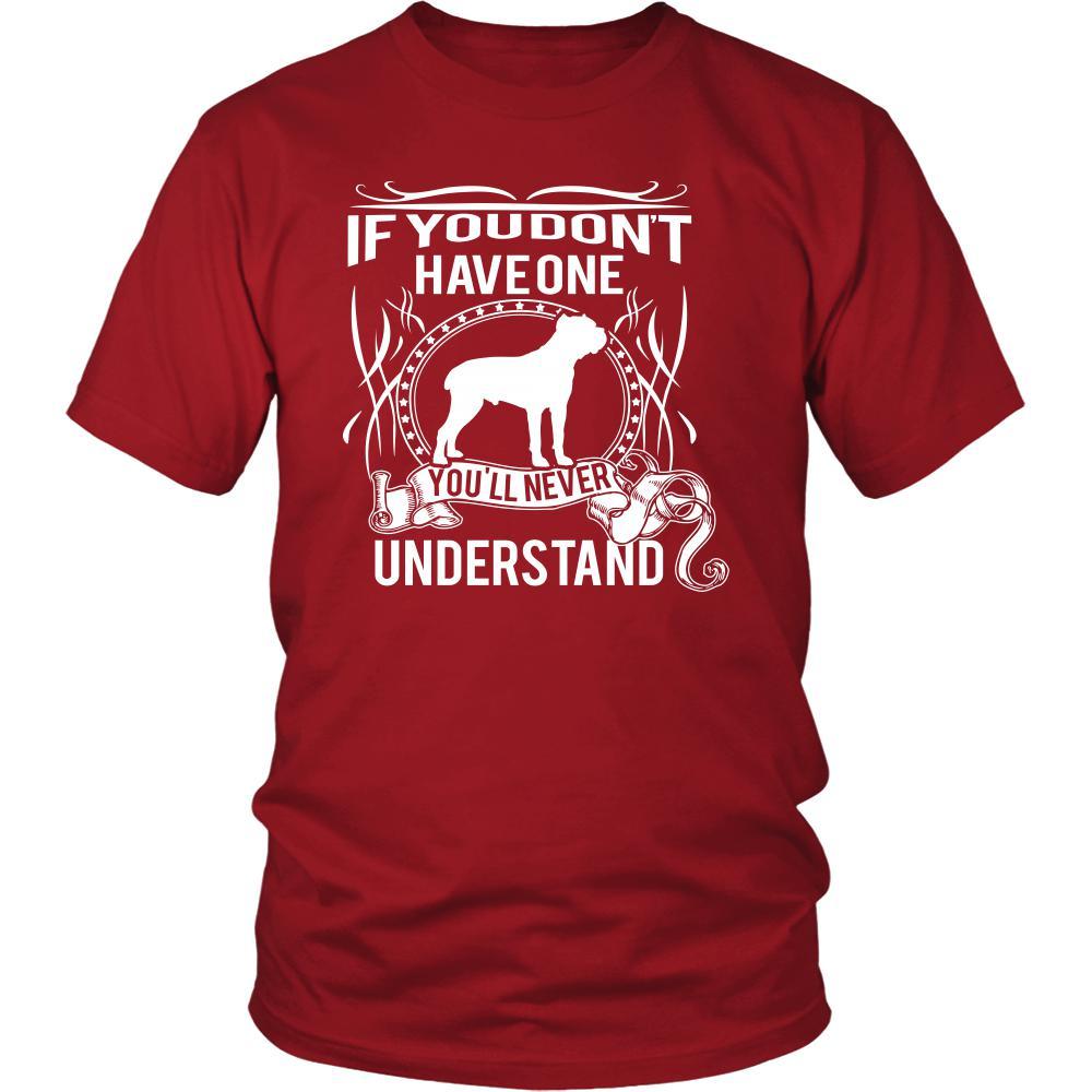 Cane corso Shirt - If you don't have one you'll never understand- Dog Lover Gift-T-shirt-Teelime | shirts-hoodies-mugs