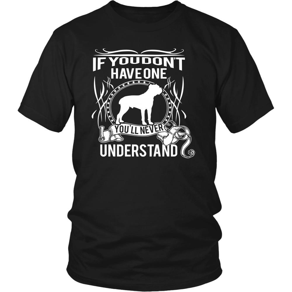 Cane corso Shirt - If you don't have one you'll never understand- Dog Lover Gift-T-shirt-Teelime | shirts-hoodies-mugs