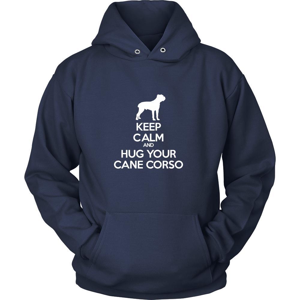 Cane corso Shirt - Keep Calm and Hug Your Cane corso- Dog Lover Gift-T-shirt-Teelime | shirts-hoodies-mugs
