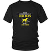 Cane corso Shirt - Never underestimate an old man with a Cane corso Grandfather Dog Gift-T-shirt-Teelime | shirts-hoodies-mugs