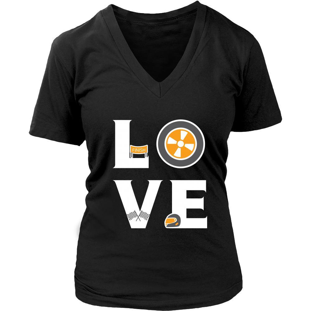 Car Racing - LOVE Car Racing - Drive Hobby Shirt-T-shirt-Teelime | shirts-hoodies-mugs