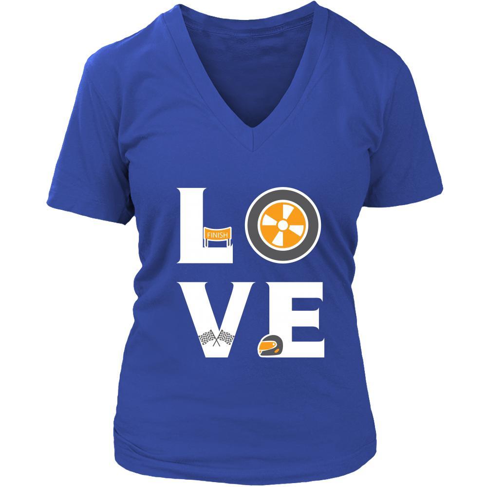 Car Racing - LOVE Car Racing - Drive Hobby Shirt-T-shirt-Teelime | shirts-hoodies-mugs