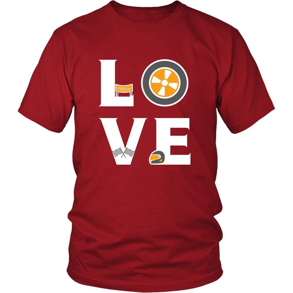 Car Racing - LOVE Car Racing - Drive Hobby Shirt-T-shirt-Teelime | shirts-hoodies-mugs