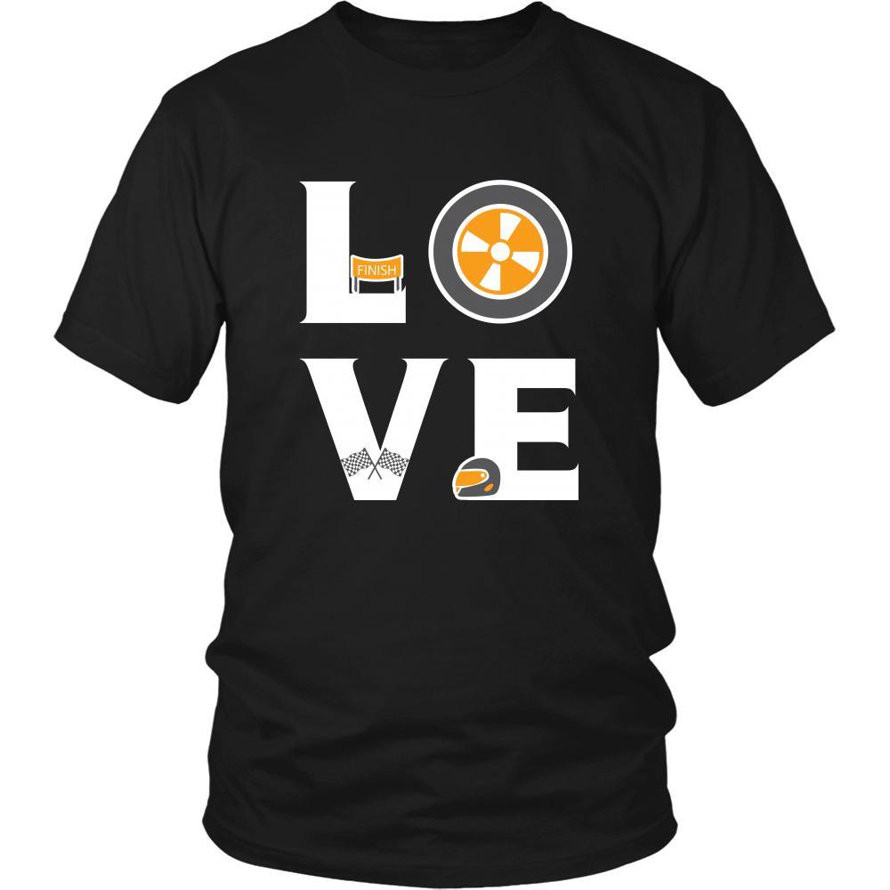 Car Racing - LOVE Car Racing - Drive Hobby Shirt-T-shirt-Teelime | shirts-hoodies-mugs