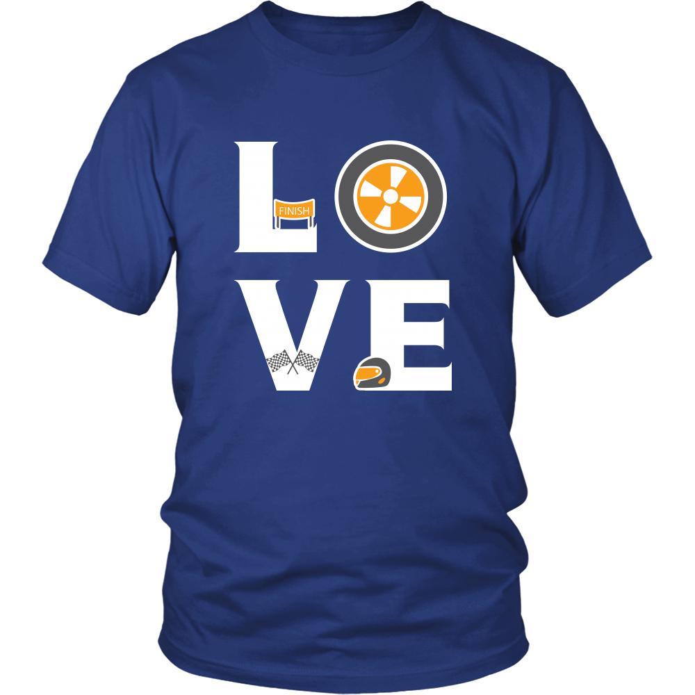 Car Racing - LOVE Car Racing - Drive Hobby Shirt-T-shirt-Teelime | shirts-hoodies-mugs