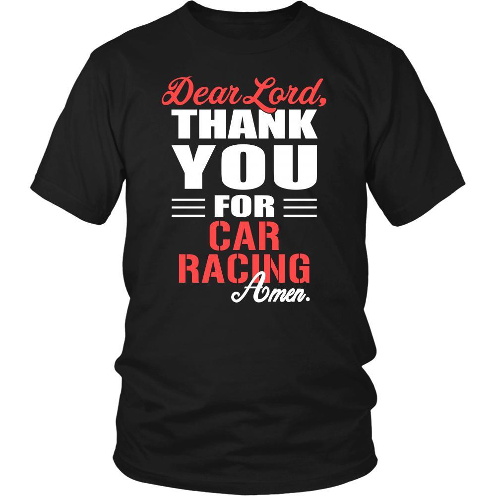 Car Racing Shirt - Dear Lord, thank you for Car Racing Amen- Hobby-T-shirt-Teelime | shirts-hoodies-mugs