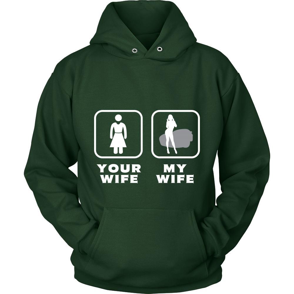 Car Racing - Your wife My wife - Father's Day Hobby Shirt-T-shirt-Teelime | shirts-hoodies-mugs