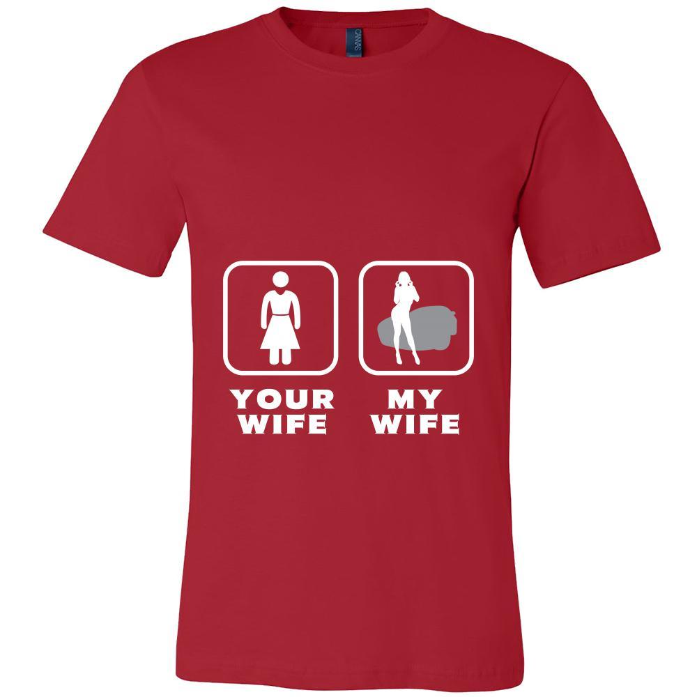 Car Racing - Your wife My wife - Father's Day Hobby Shirt-T-shirt-Teelime | shirts-hoodies-mugs