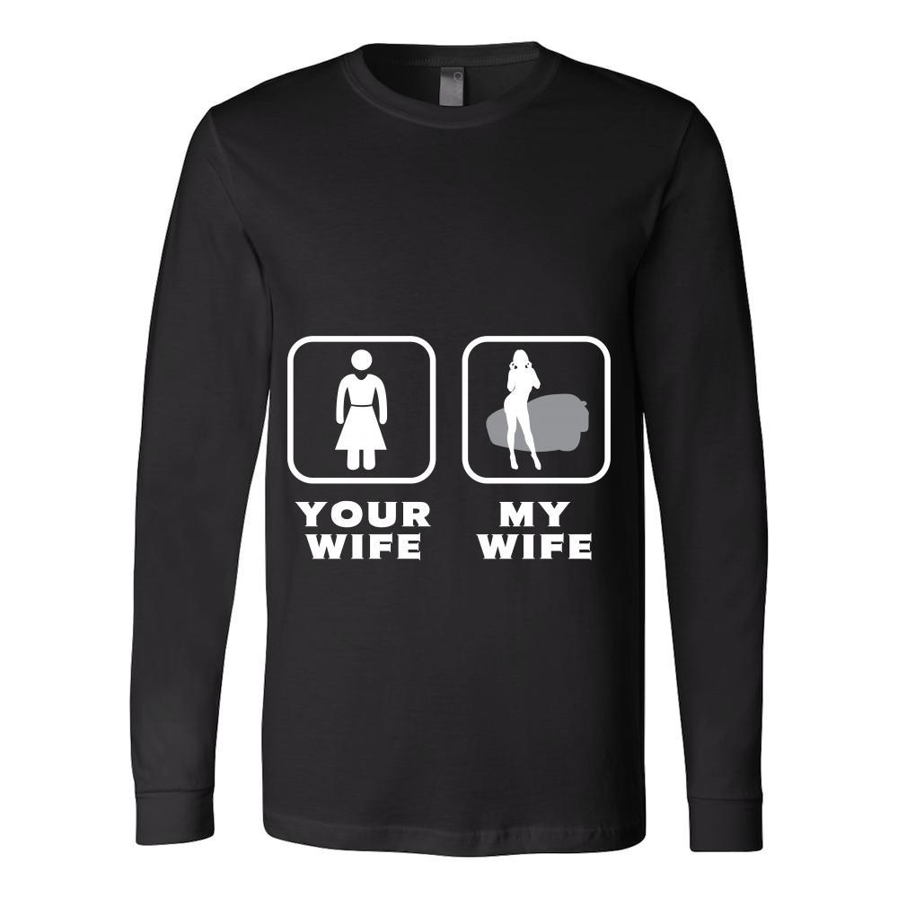 Car Racing - Your wife My wife - Father's Day Hobby Shirt-T-shirt-Teelime | shirts-hoodies-mugs