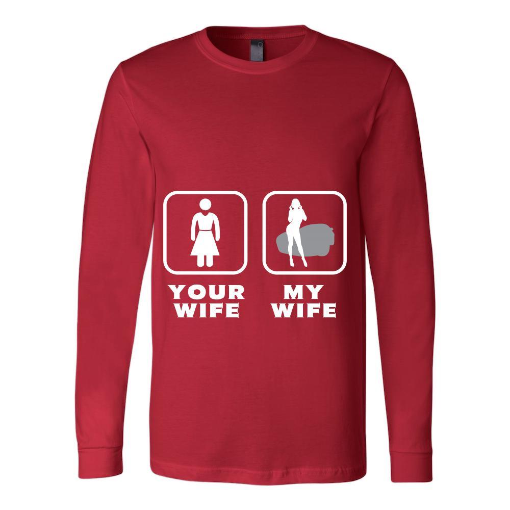 Car Racing - Your wife My wife - Father's Day Hobby Shirt-T-shirt-Teelime | shirts-hoodies-mugs