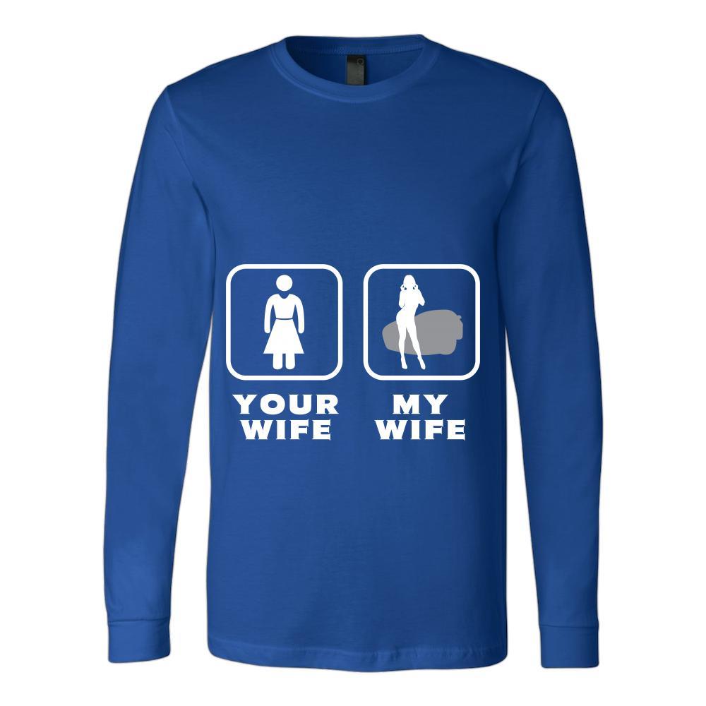 Car Racing - Your wife My wife - Father's Day Hobby Shirt-T-shirt-Teelime | shirts-hoodies-mugs