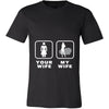 Car Racing - Your wife My wife - Father's Day Hobby Shirt-T-shirt-Teelime | shirts-hoodies-mugs