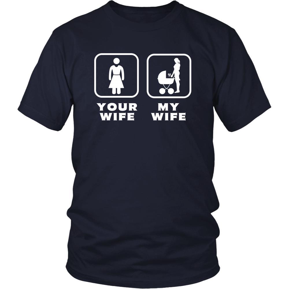 Caregiver - Your wife My wife - Father's Day Profession/Job Shirt-T-shirt-Teelime | shirts-hoodies-mugs
