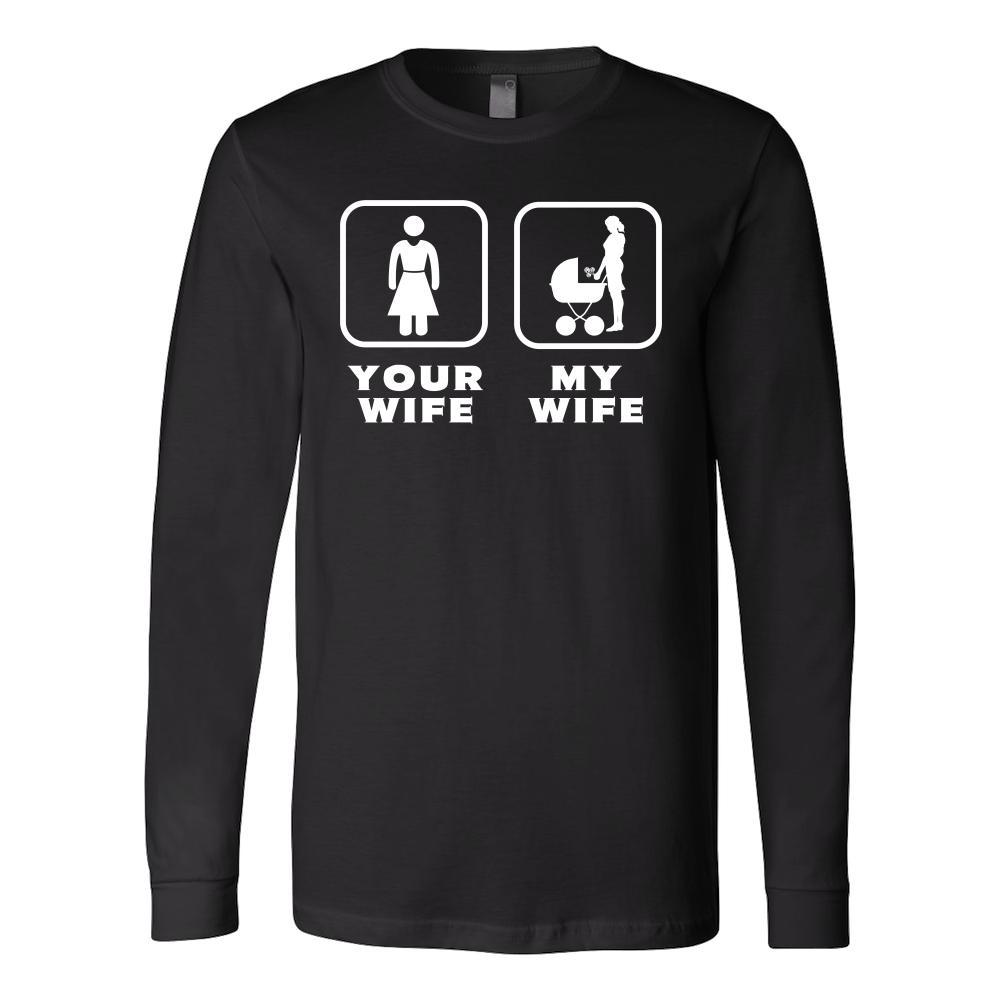 Caregiver - Your wife My wife - Father's Day Profession/Job Shirt-T-shirt-Teelime | shirts-hoodies-mugs