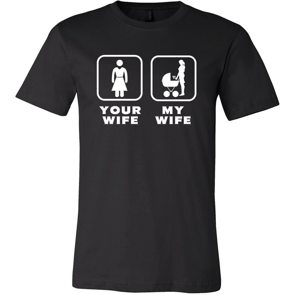 Caregiver - Your wife My wife - Father's Day Profession/Job Shirt-T-shirt-Teelime | shirts-hoodies-mugs