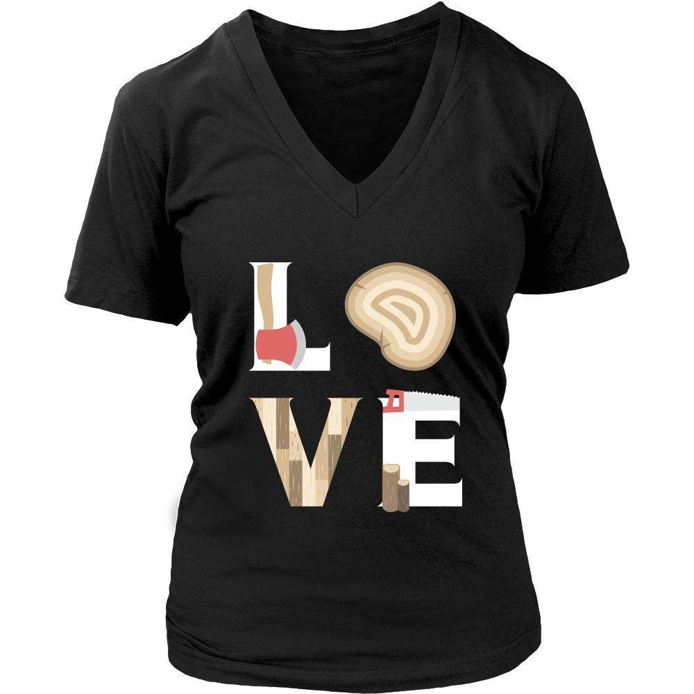 Carpenter - LOVE Carpenter - Profession/Job Shirt-T-shirt-Teelime | shirts-hoodies-mugs