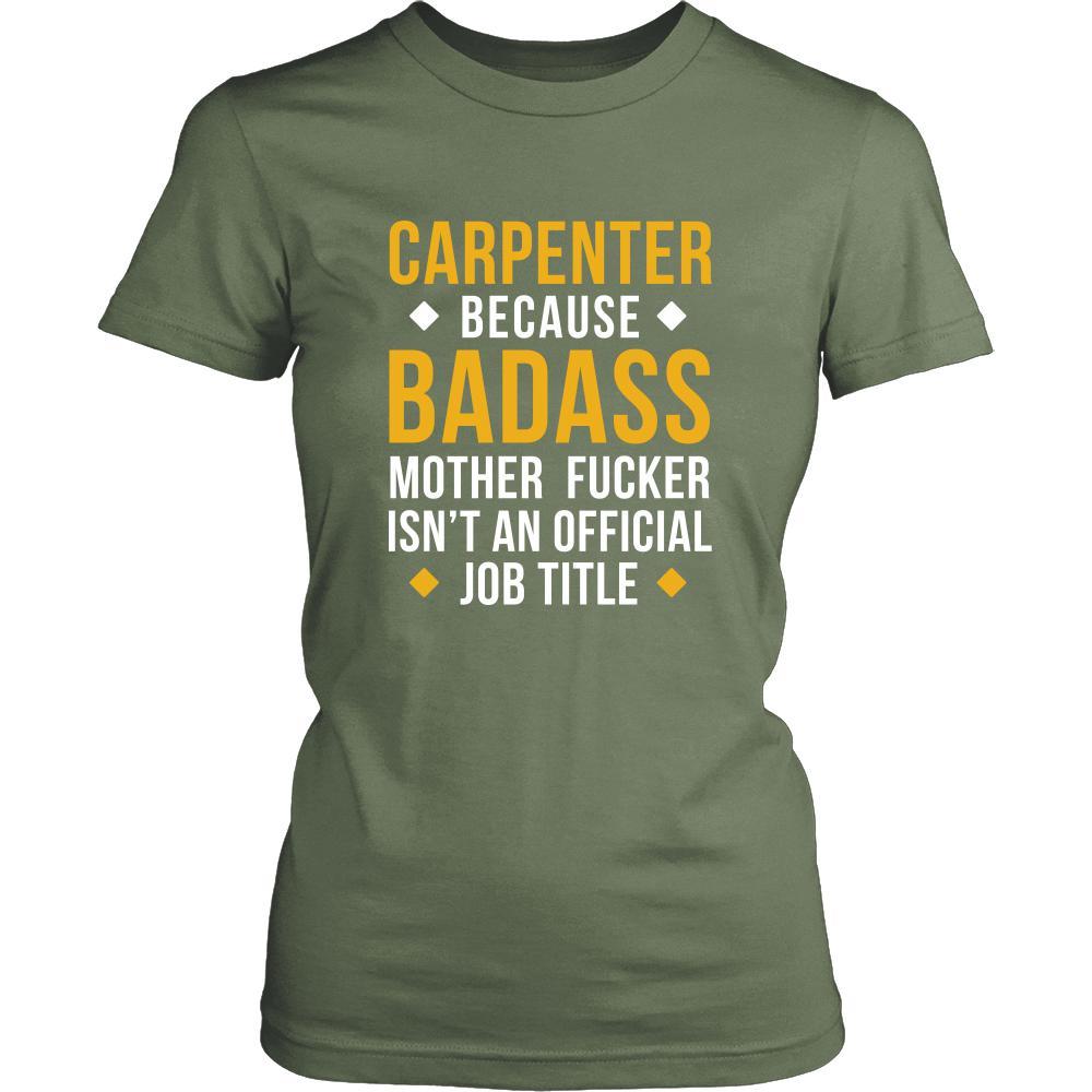 Carpenter Shirt - Carpenter because badass mother fucker isn't an official job title - Profession Gift-T-shirt-Teelime | shirts-hoodies-mugs