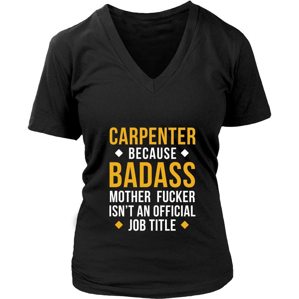 Carpenter Shirt - Carpenter because badass mother fucker isn't an official job title - Profession Gift-T-shirt-Teelime | shirts-hoodies-mugs