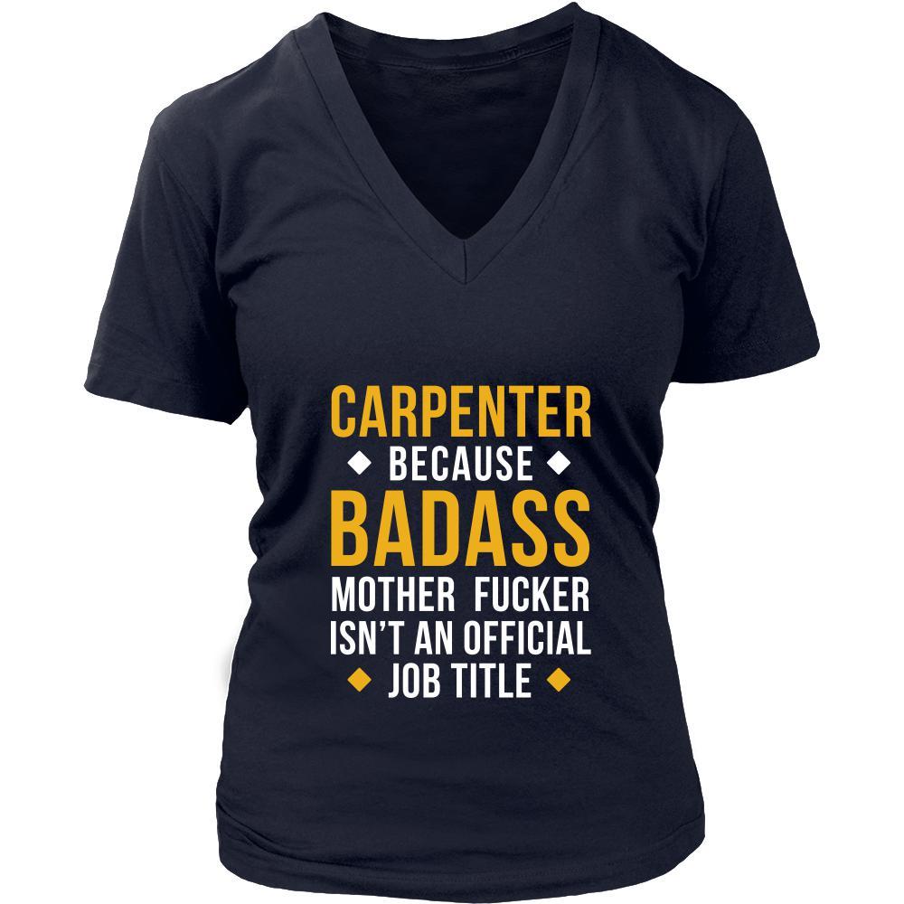Carpenter Shirt - Carpenter because badass mother fucker isn't an official job title - Profession Gift-T-shirt-Teelime | shirts-hoodies-mugs