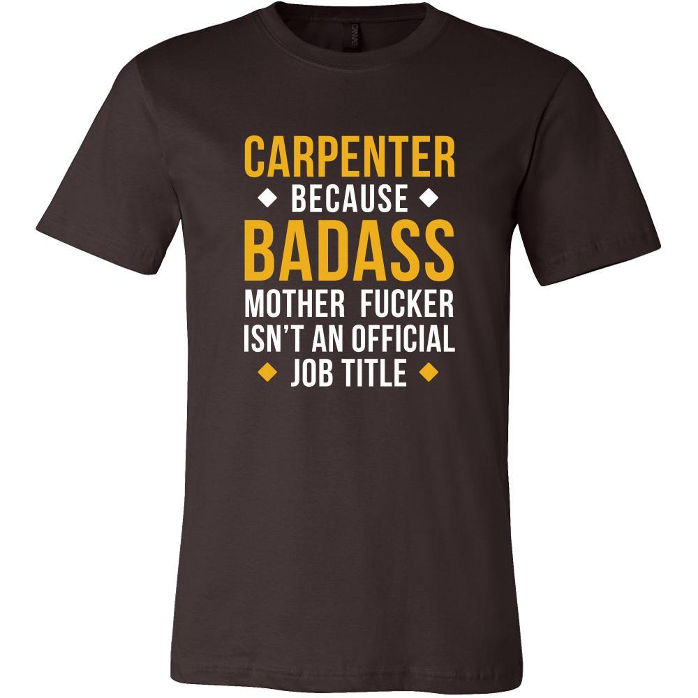 Carpenter Shirt - Carpenter because badass mother fucker isn't an official job title - Profession Gift-T-shirt-Teelime | shirts-hoodies-mugs