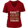 Carpenter Shirt - Raise your hand if you love Carpenter, if not raise your standards - Profession Gift-T-shirt-Teelime | shirts-hoodies-mugs