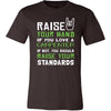 Carpenter Shirt - Raise your hand if you love Carpenter, if not raise your standards - Profession Gift-T-shirt-Teelime | shirts-hoodies-mugs