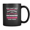 Cartographer You can't buy happiness but you can become a Cartographer and that's pretty much the same thing 11oz Black Mug-Drinkware-Teelime | shirts-hoodies-mugs