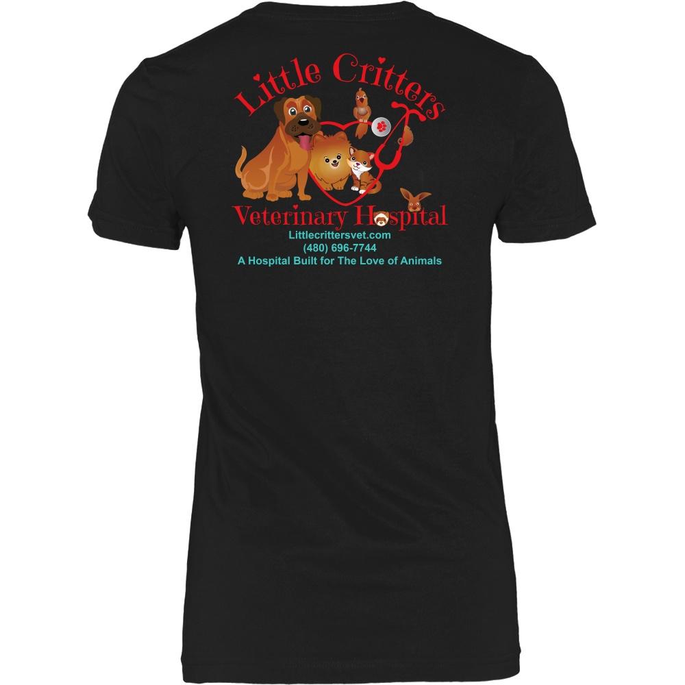 Cat and Dog T shirt - Love Cat and Dog Little Critters-T-shirt-Teelime | shirts-hoodies-mugs