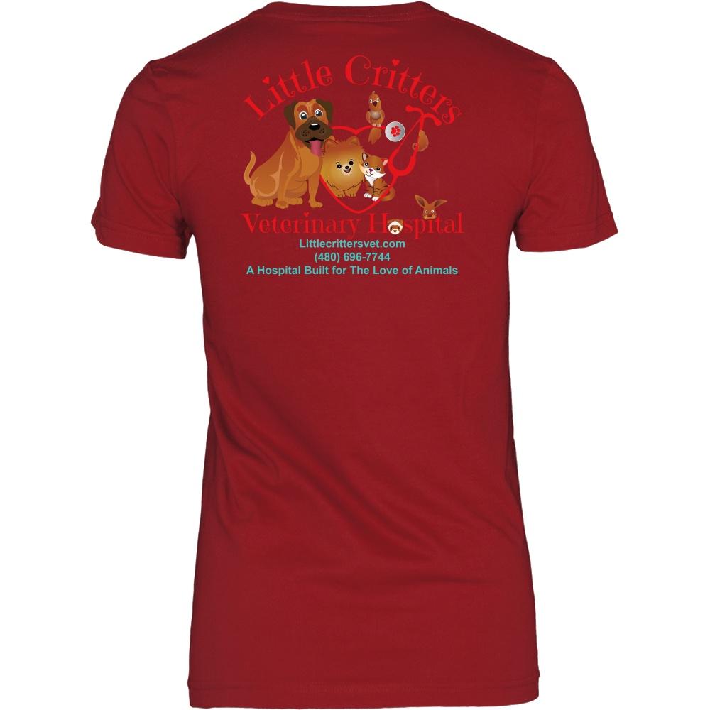 Cat and Dog T shirt - Love Cat and Dog Little Critters-T-shirt-Teelime | shirts-hoodies-mugs